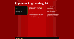 Desktop Screenshot of eppersonengineering.com