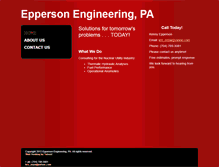 Tablet Screenshot of eppersonengineering.com